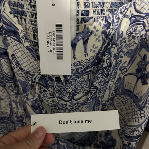 Reformation Delevan Top En Pointe - Picture 6 of 7